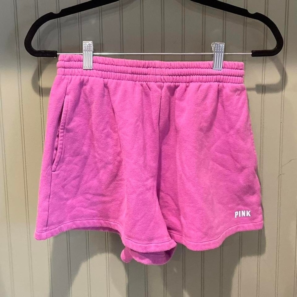 Victorias Secret PINK Pajama Shorts Womens Size Small Loungewear Elastic Waist